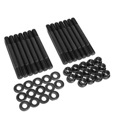 Imagem de DNA Motoring Conjunto de porcas cromadas LEPOW-028 Chromoly de 12 pontos