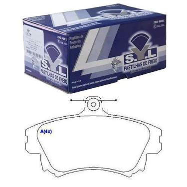 Imagem de Pastilha De Freio Dianteira - Sistema Girling - CARISMA 95 / S40 98 a 