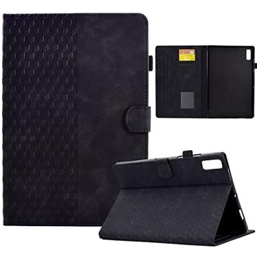 Imagem de Varohix Capa para Lenovo Tab P11 (2ª geração) 11,5 polegadas/Pad Plus 2023 PU couro fólio capa magnética suporte de cartão com suporte de caneta S para tablet Lenovo Tab P11 Gen2 2023 11,5 polegadas, preto