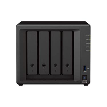 Imagem de Synology DS923+ 4 baias Diskstation NAS (AMD Ryzen™ 4 threads R1600 Dual-Core 4GB Ram 2xRJ-45 1GbE LAN-Port) Pacote de 16 TB com 4X 4TB Seagate IronWolf