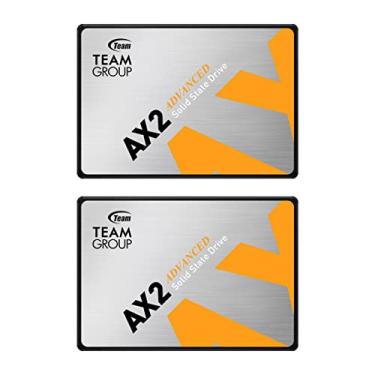 Imagem de TEAMGROUP AX2 2TB 2 Pack 3D NAND TLC 2.5 Inch SATA III Internal Solid State Drive SSD (Read Speed 550 MB/s) Compatible with Laptop & PC Desktop T253A3002T0C1P1