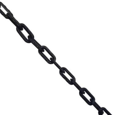 Imagem de 80 Metros Corrente Preto Elo Grande Sinalização - Ferreira Mold