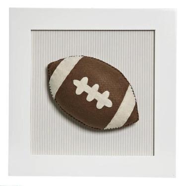 Imagem de Quadro Decorativo Bola Futebol Americano Quarto Bebê Infantil  Menino 