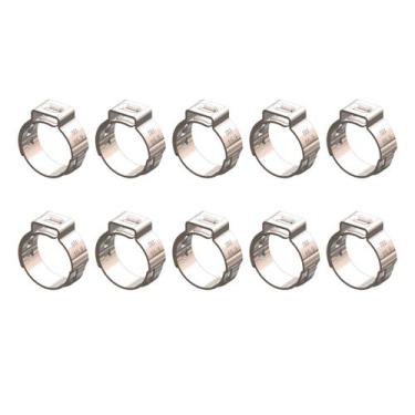 Imagem de Kit 10 Abraçadeira Aperto Radial 9,6x11,3 Fita 5mm Suprens