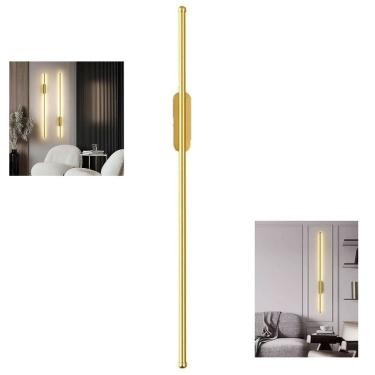 Imagem de Luminaria Arandela Perfil LED 3 em 1 Slim Luz Indireta Decoraçao Sala Quarto Recepçao Minimalista Iluminaçao Ambiente Comercial Residencial Moderno