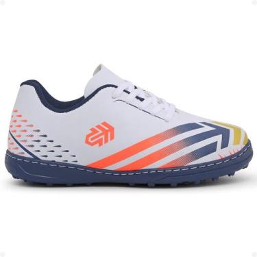 Imagem de Chuteira Infantil Masculino Society Resistente Grama Sintética Escolar