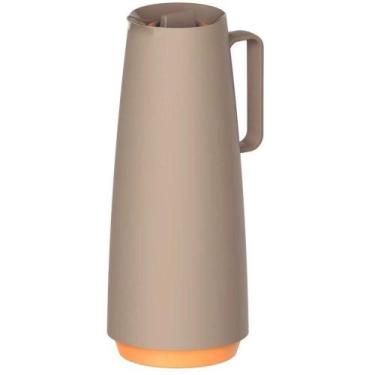 Imagem de Garrafa Térmica Rosca Exata 1L Bege - Tramontina, 1L, Bege