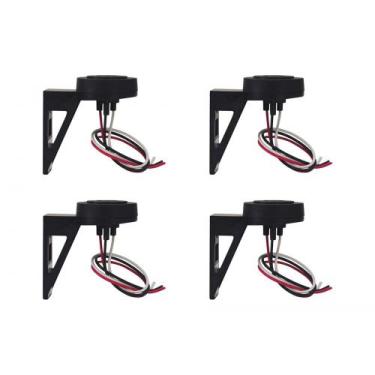 Imagem de Kit C/4 - Base Foto Celula Qualitronix Sup.Pvc Qb1