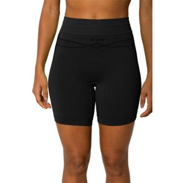 Imagem de Shorts Feminino Trifil Sem Costura Adulto Moda Fitness Academia Treino