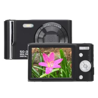 Imagem de Câmera Digital 4K para Fotografia Com Foco Automático, Câmera Vlogging de 48 MP Com Flash Anti-vibração, Câmera Compacta de Disparo Com Zoom Digital de 16x e Tela LCD de 2,8