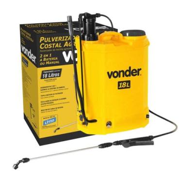 Imagem de Pulverizador Agrícola Costal A Bateria Elétrico Automático Manual Jard