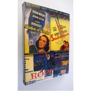 Imagem de Alfred Hitchcock The Masterpiece Collection - Rear Window / Saboteur / Shadow of a Doubt / Rope (DVD)