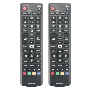 Imagem de 【Pacote com 2】 AKB74915310 Controle remoto de substituição compatível com LG LED TV AKB74915346 AKB74915347 43LH571V-TE 49LH571V-TE 43LH571T-TE 43LH570T 49LH570T 43LH570T 43LH570T 570 V 3 2LH570D-TA