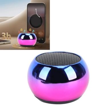 Imagem de Novo Mini Alto falante Atualizado, Liga Alumínio 5.3 Chip BT Alto Volume Som Estéreo Portátil Pequeno Alto falante Com Cordão e Conexão Dupla, Mini Alto falante BT para Exterior