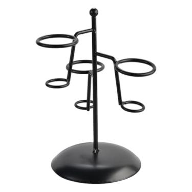 Imagem de WeiLaiKeQi Suporte de Cozimento para Casquinha de Sorvete, Suporte Multiuso Exclusivo para Fritar Francês, Cupcakes, Suprimentos para Catering, Casa E Aniversári, 3 Furos