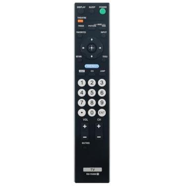 Imagem de Substituição RM-YA008 Comandante de controle remoto compatível com Sony TV KLV-32FA40A KLV-37FA40A KLV-26M400A KLV-32M400A KLV-37M400A KLV-40M400A TV LED