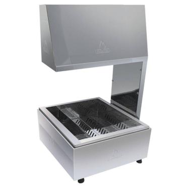 Imagem de Conservador De Frituras 1 Cuba CSLP Metalmaq Conservador 1 Lâmpada Inox 220V