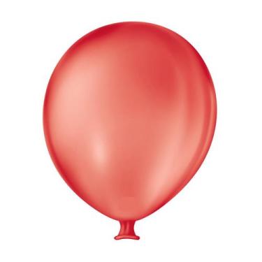 Imagem de Bexiga Balões Bexigão Fat Ball Nº 250 Vermelho - 01 Unid - Pic Pic