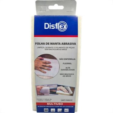 Imagem de Manta Abrasiva Disflex 225Mmx110 Anti-Risco Branca 3 Pecas 39.010