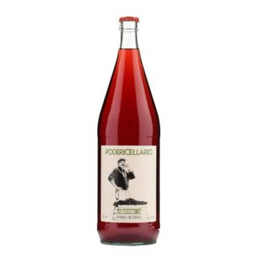 Imagem de Vinho Italiano Tinto La Grinozza Pet Nat Natural E Orgânico - Poderi C
