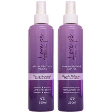 Imagem de SPRAY HIGIENIZANTE OLEO DE MELALEUCA MENTA E SALVIA SPA DOS PÉS 250ml 