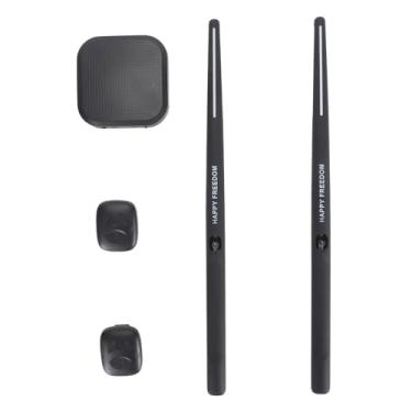 Imagem de Conjunto de Tambor Virtual, Tambor de Realidade Virtual para Adultos Com Detecção de Movimento Em 3D, Kit de Bateria Eletrônica Portátil para Iniciantes, Sons de Bateria