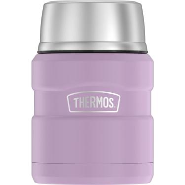 Imagem de Frasco para alimentos thermos Stainless King isolado a vácuo 500 mL de lavanda