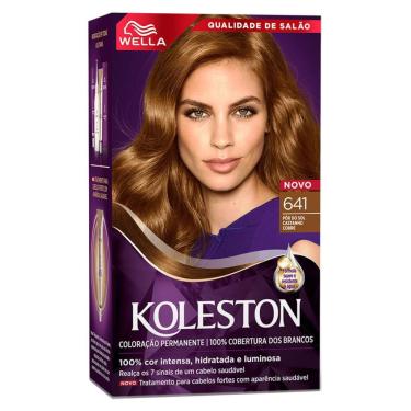 Imagem de Coloração Koleston Wella 641 Pôr do Sol Castanho Cobre