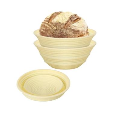 Imagem de Cesta Dobrável De Silicone Para Impermeabilização De Pão, Antiaderente