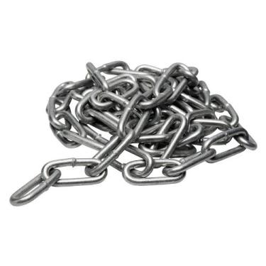 Imagem de Corrente galvanizada a frio 2,5mm Din 763 elo longo soldado - Abrolhos