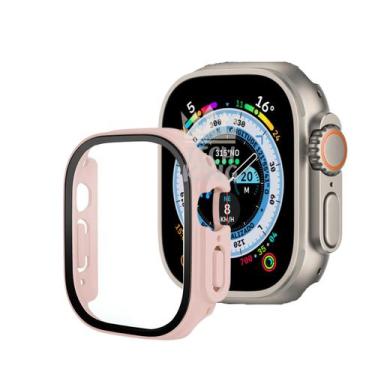 Imagem de case aple watch ultra 49mm acrilico com tela vidro temperado - TECH KI