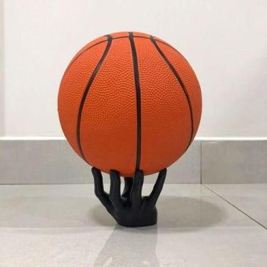 Imagem de Suporte Para Bolas de Basquete  PRETO - Art3D Impressão