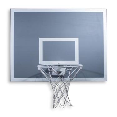 Imagem de CALIKIWIPROS Pro League Conjunto de mini cesta de basquete decorativa durável pintada sobre a porta ou na parede, inclui aro de 2,5 m e 5 mini bolas de basquete, visual exclusivo ou escolha a cor do time