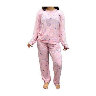 Imagem de PIJAMA STUF ESTAMPADO COM CALÇA REF:CB0161 FEMININO-Feminino