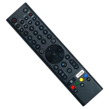 Imagem de Controle remoto assitante de voz de substituição para CHANGHONG TV GCBLTVC0GBBT GCBLTVC0GBBT-C4 GCBLTVC0GBBT-C5 GCBLTVC0GBBT-C3 GCBLTVC0GBBT-C4 Smart Android TV