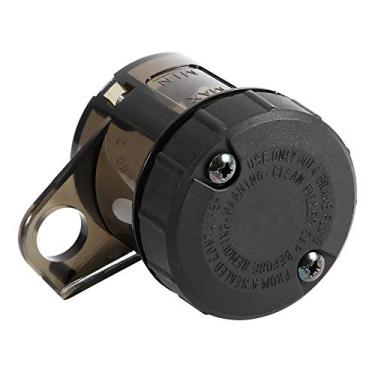 Imagem de Braço Universal de Copo de óleo de Freio Dianteiro Embreagem do Cilindro Mestre de Tanque de Reservatório para Motocicleta, Ajuste Universal, Corpo de Xícara Semitransparente,