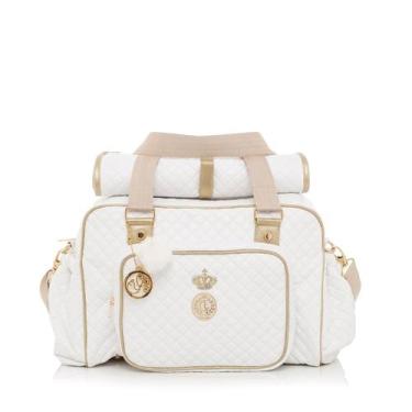 Imagem de Bolsa Maternidade Lequiqui Viena Grande - Branca