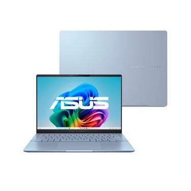 Imagem de Notebook Asus VivoBook S 14, Core Ultra7 258V, 32GB, 1TB GB SSD, Tela de 14" OLED, Mist Blue - S5406SA-PP097W