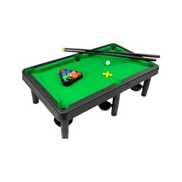 Imagem de Mesinha De Sinuca Bilhar Brinquedo Infantil Snooker Portátil - DDG TOY