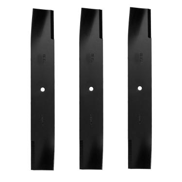 Imagem de Lâminas de alta elevação de substituição compatíveis com Toro SS5000 SS5060 SS5035 MX5060 MX5050 MX5000 Z5000 Z5000 50 polegadas Zero Turn Trator de equitação - para TimeCutter 115-5059-03 110-6837-03