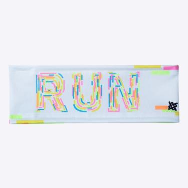 Imagem de Testeira HUPI HeadBand Run Color Branco