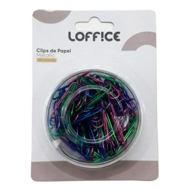 Imagem de Clips Papel 100 unidades 33mm Metallic CV244902 Loffice, UNICA