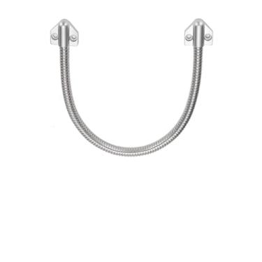 Imagem de Loop de portas de aço inoxidável Exposto de controle de acesso ao controle da linha de cabo Defender para trava de porta de porta Internet de controle de controle de vídeo linha