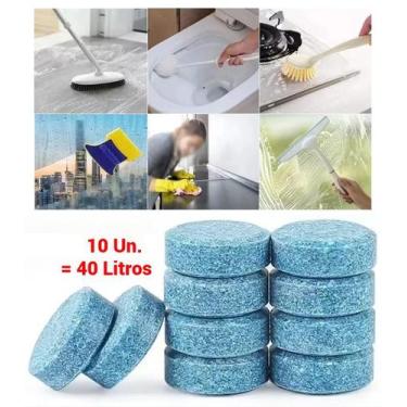 Imagem de Kit 10un/40L Limpador Multiuso Limpeza Geral Pesada, Pisos, Superfície