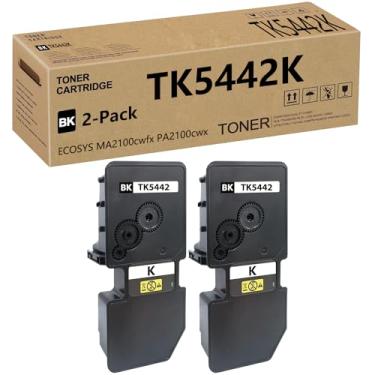 Imagem de UEESLH Cartucho De Toner Substituição Tk5442 Tk-5442 Compatível Com Impressoras Kyocera Tk-5442K Tk 5442K Ecosys Ma2100Cwfx Pa2100Cwx (Preto, Pacote 2)