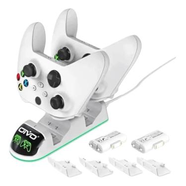 Imagem de Carregador Compatível Com One/Series S/x + 2 Baterias