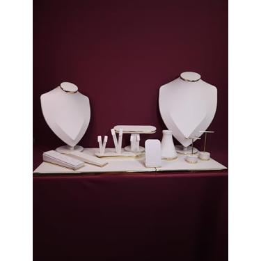 Imagem de Kit Expositor de joias 12pcs Esplendor Didhara p/Lojas monstruários semijoias