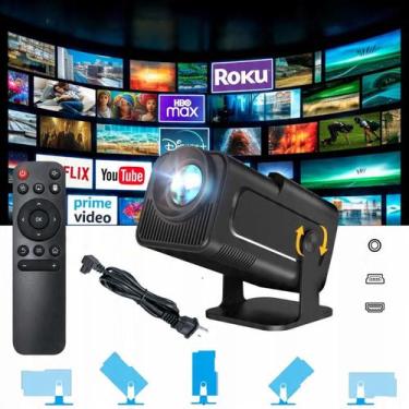 Imagem de Projetor Hy320 4K Android Wifi 6 390 ANSI Smart TV - FAZA