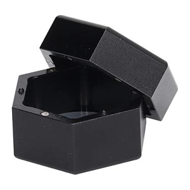Imagem de ZAWELIYO Mini Estojo Portátil de Giz de Bilhar, Suporte Hexagonal para Caixa de Giz para Taco de Sinuca, Leve Giz Com você a Qualquer Hora, Material Compacto de Liga de Alumínio