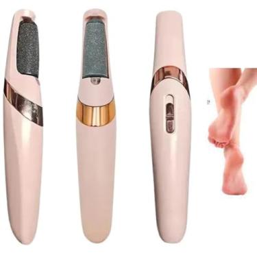 Imagem de Lixador de Pés Portátil Elétrico Removedor de Calos e Rachaduras Recarregável USB